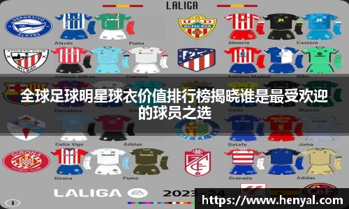 全球足球明星球衣价值排行榜揭晓谁是最受欢迎的球员之选